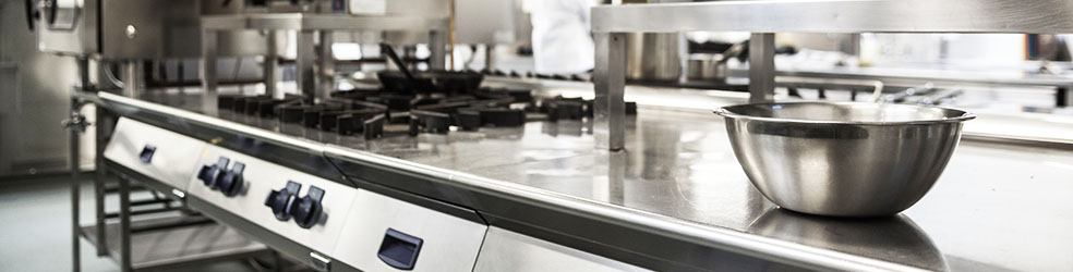 Food Preparation Stainless steel is an ideal product for hygienic environments.