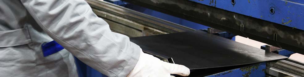 Sheet Cutting We guillotine alloy sheets in-house.