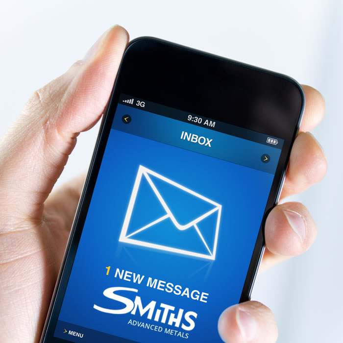 Getting in touch with Smiths Advanced Metals is a simple process, and our experienced team are available to help you.
