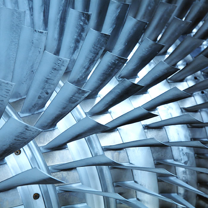 Titanium alloys are used extensively in the aerospace sector for airframes and fan blades.