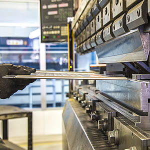 Our guillotining service cuts metal sheets to your size requirements. We also stock and sell standard sheet sizes.